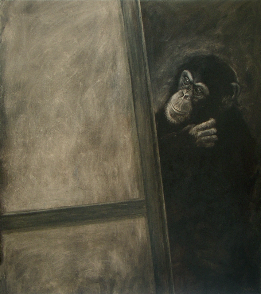 “Retrato 11 ”. 2003. Óleo / lienzo ( 170 x 150 )