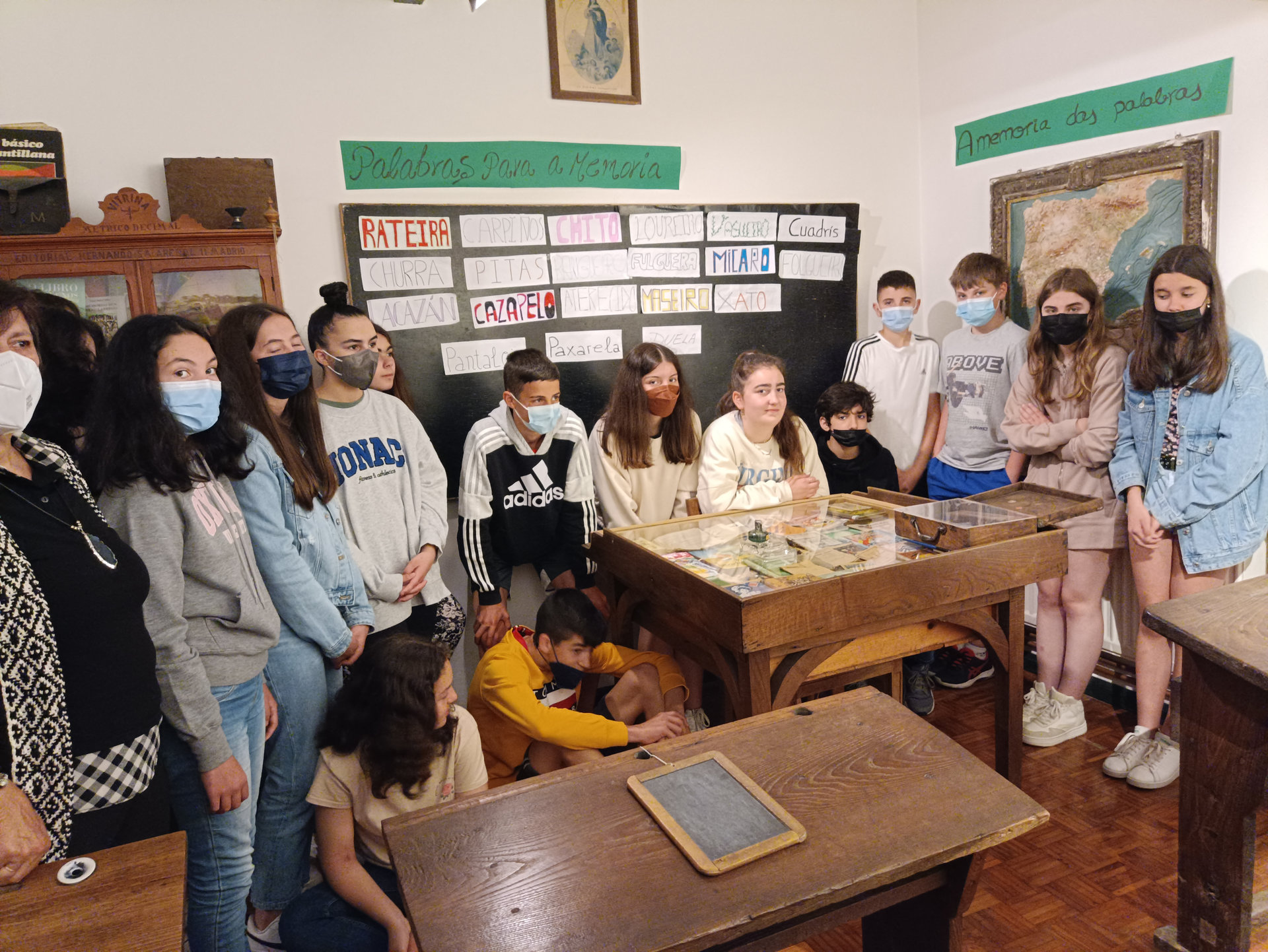 Levando as palabras ao Museo