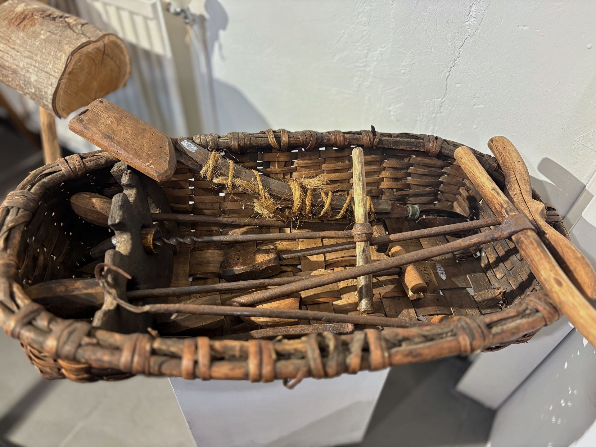 Cesta de ferramentas de zoqueiro