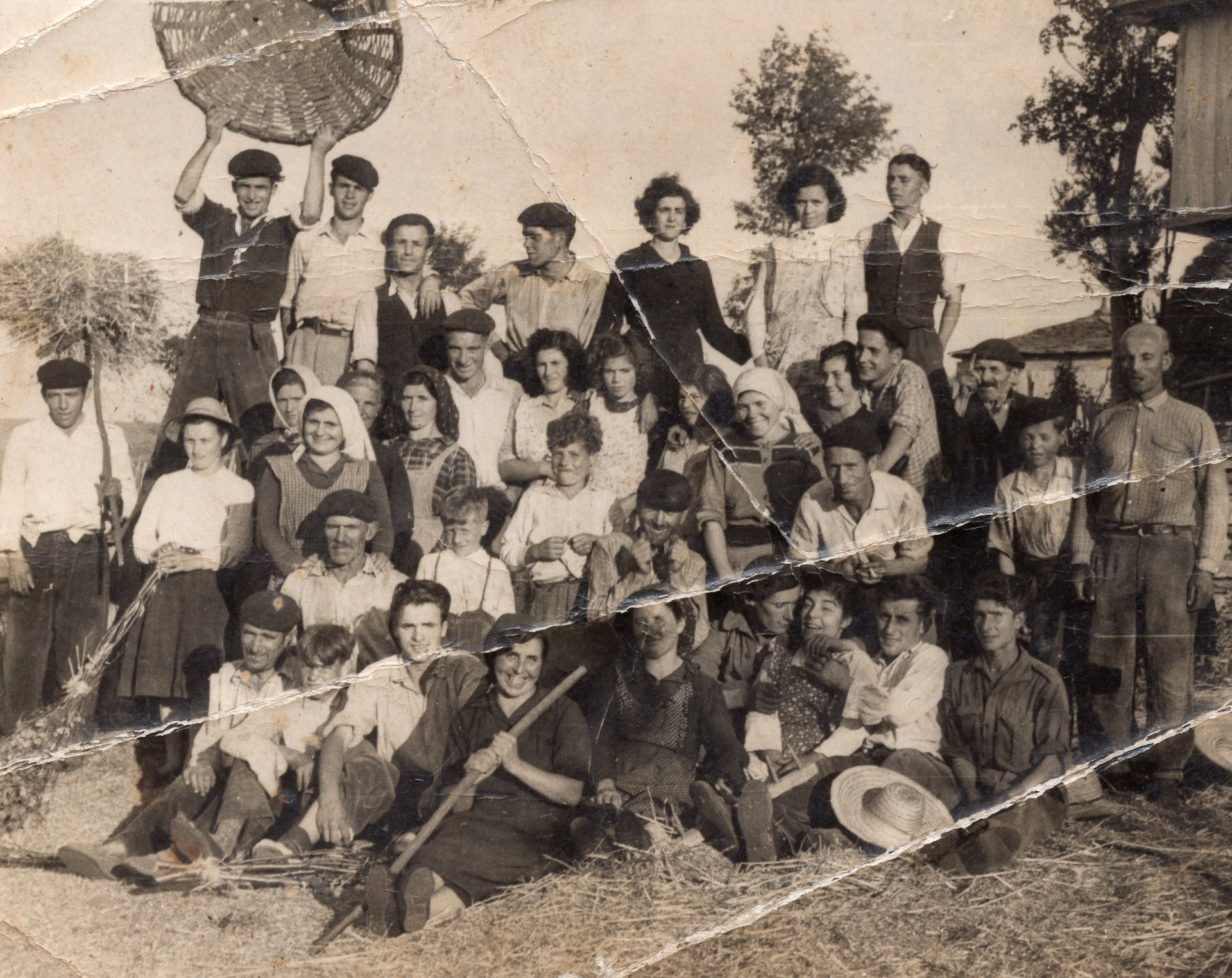 Nun descanso da mallega en San pedro
