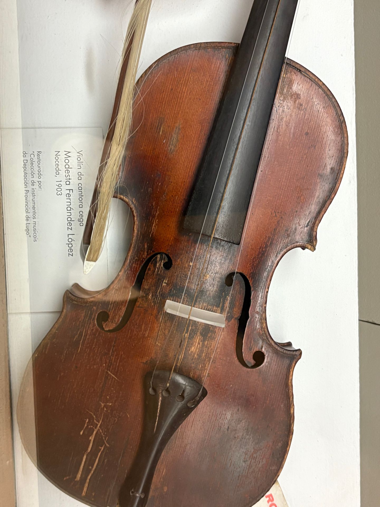 Violín de Modesta