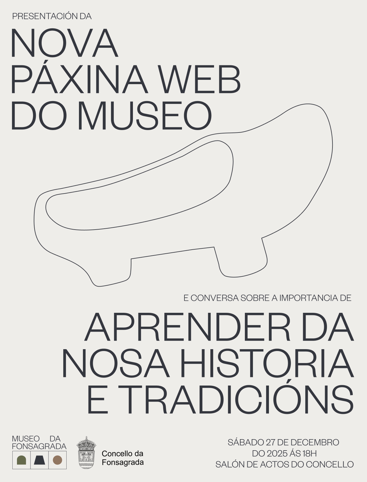 Presentación da nova páxina web do Museo